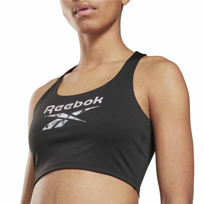 Sutien Sport Reebok Yoga Floral Negru