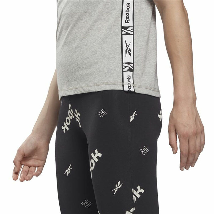 Tricou cu Mânecă Scurtă Femei Reebok Tape Pack Gri