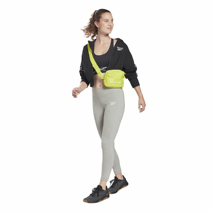 Jachetă Sport de Damă Reebok Tape Pack Full Zip Negru