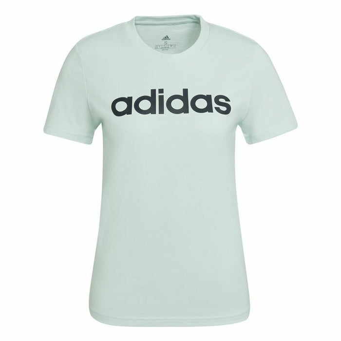 Tricou cu Mânecă Scurtă Femei Adidas Loungewear Essentials Slim Logo Mentă
