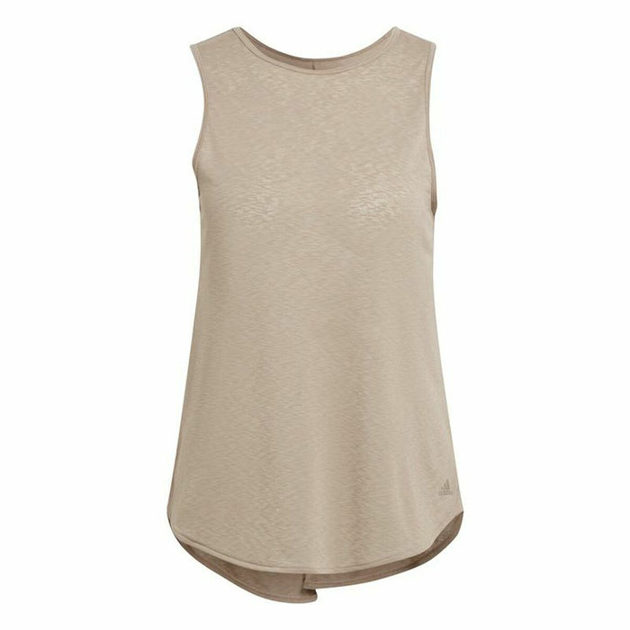 Tricou de Damă fără Mâneci Adidas Studio Summer Alb