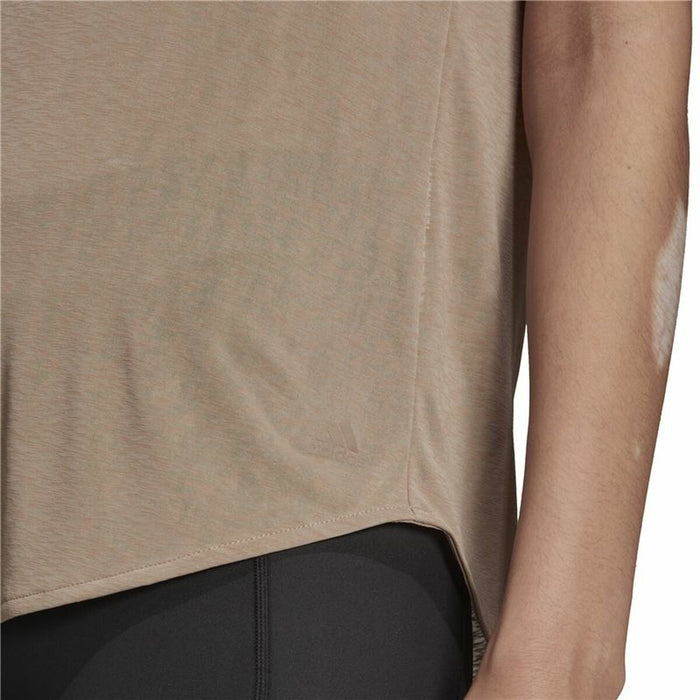 Tricou de Damă fără Mâneci Adidas Studio Summer Alb