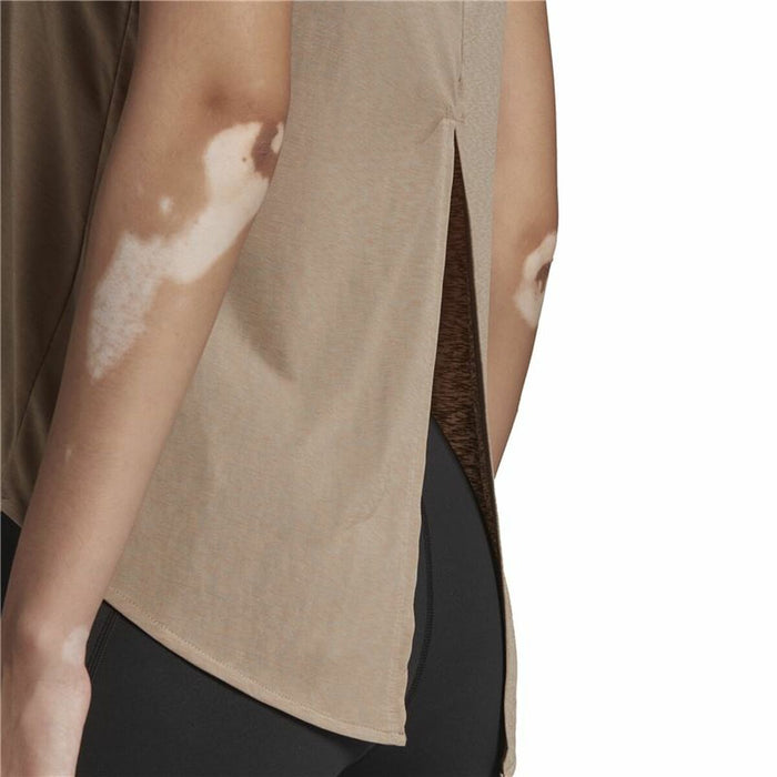 Tricou de Damă fără Mâneci Adidas Studio Summer Alb
