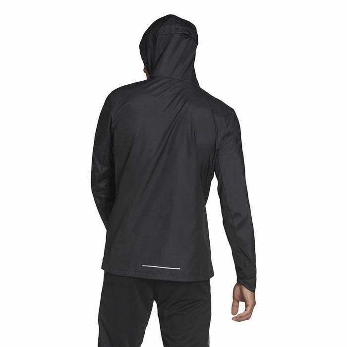 Jachetă Sport de Bărbați Adidas Own the Run Negru