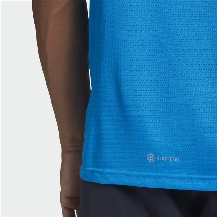 Tricou cu Mânecă Scurtă Bărbați Adidas Own The Run Albastru