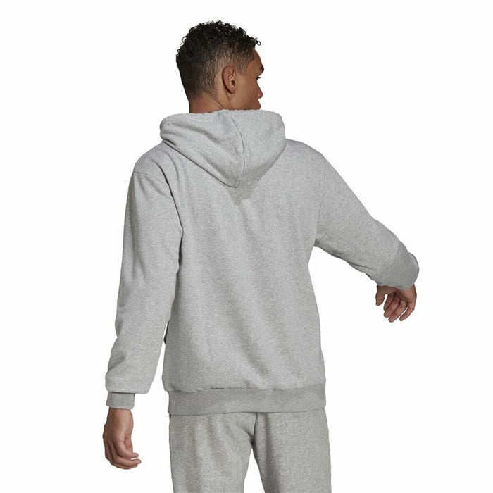Hanorac cu Glugă Bărbați Adidas Essentials Feelcomfy Gri