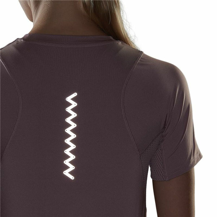 Tricou cu Mânecă Scurtă Femei Adidas Run Fast Roz
