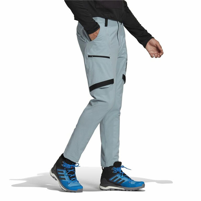 Pantaloni lungi de sport Adidas Terrex Zupahike Albastru deschis Bărbați
