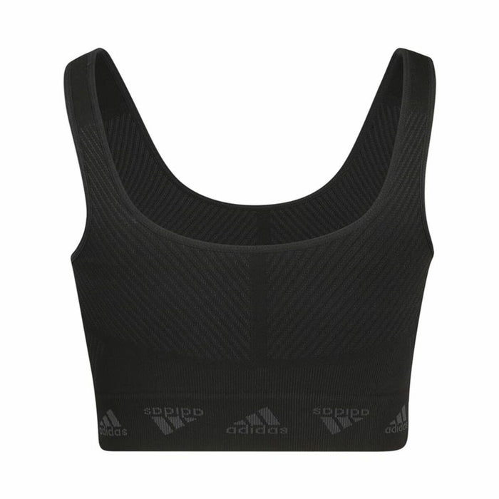 Sutien Sport Adidas Aeroknit Negru