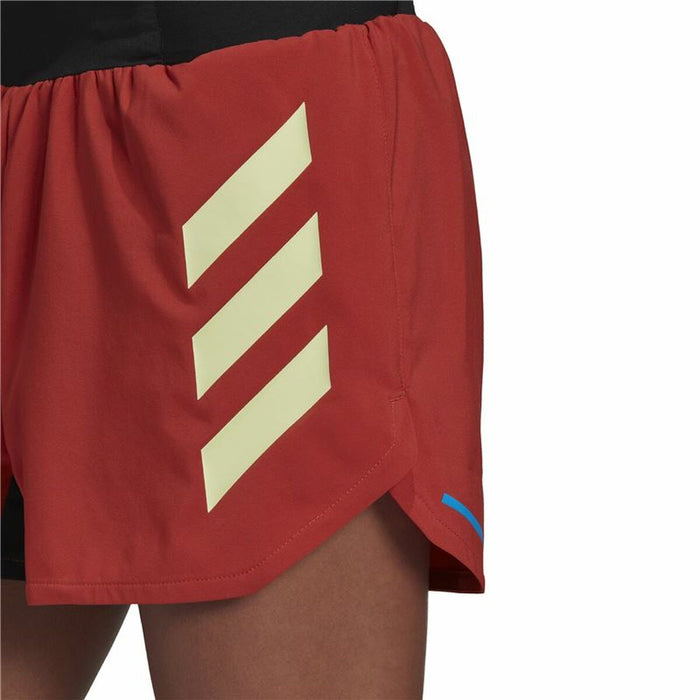 Pantaloni Scurți Sport pentru Damă Adidas Terrex Agravic Maro