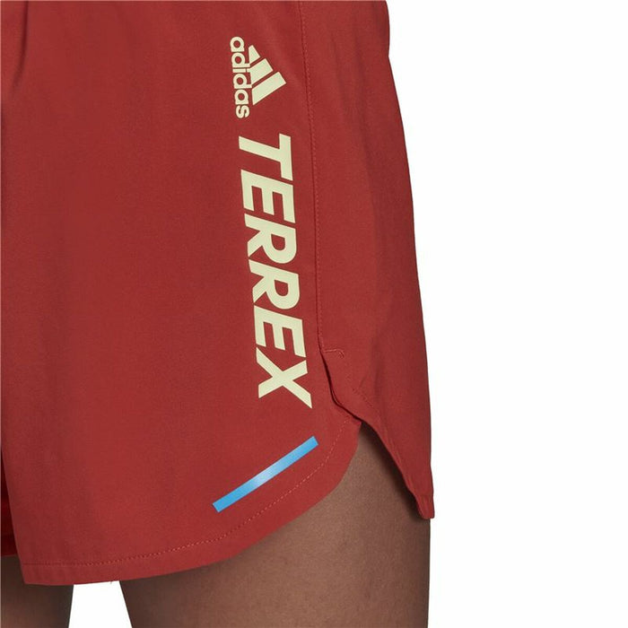 Pantaloni Scurți Sport pentru Damă Adidas Terrex Agravic Maro