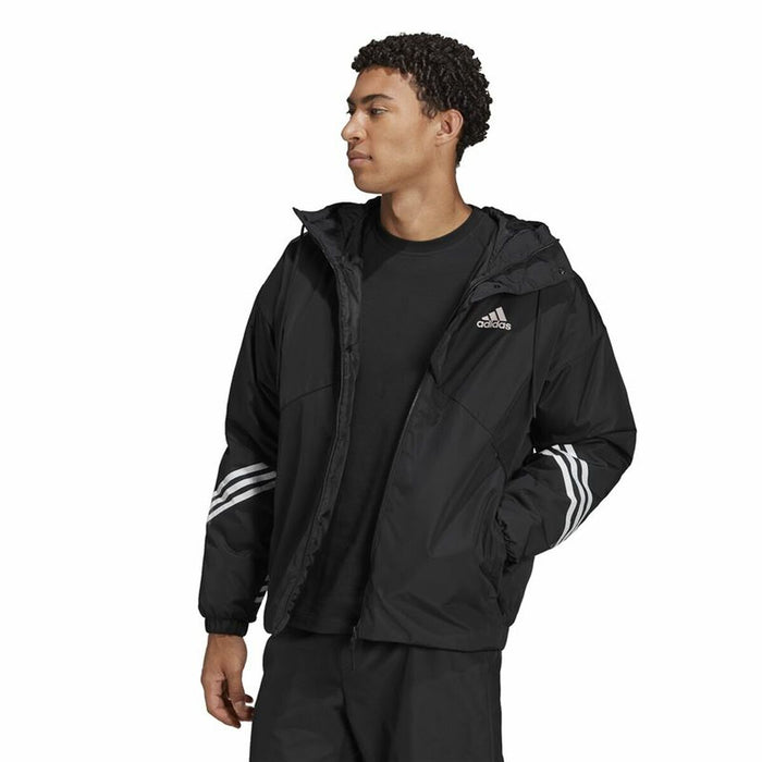 Jachetă Sport de Bărbați Adidas Back To Sport Negru