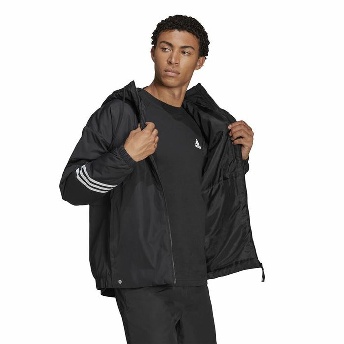 Jachetă Sport de Bărbați Adidas Back To Sport Negru