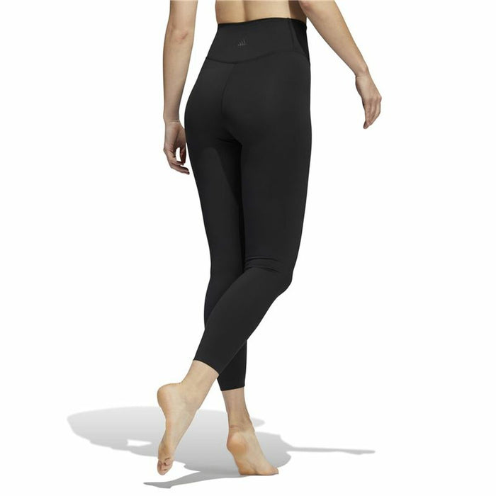 Colanți Sport de Damă Adidas Yoga Luxe Studio Negru
