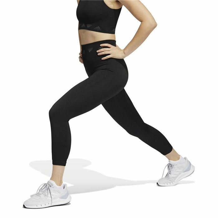 Colanți Sport de Damă Adidas Aeroknit Negru
