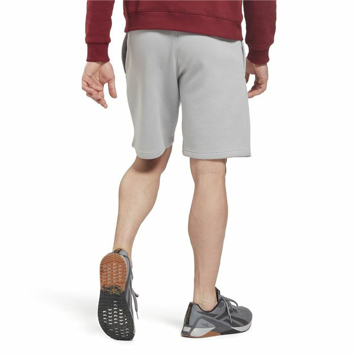 Pantaloni Scurți Sport pentru Bărbați Reebok Essentials French Terry Gri