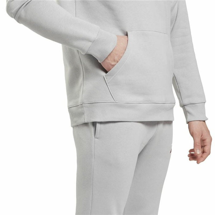 Hanorac cu Glugă Bărbați Reebok Essentials Vector Gri
