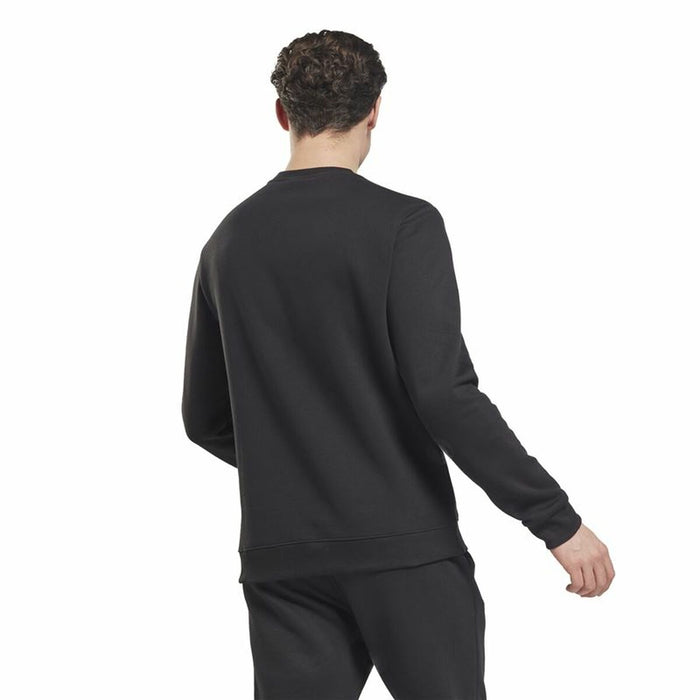 Hanorac fără Glugă Bărbați Reebok Essentials Vector Negru