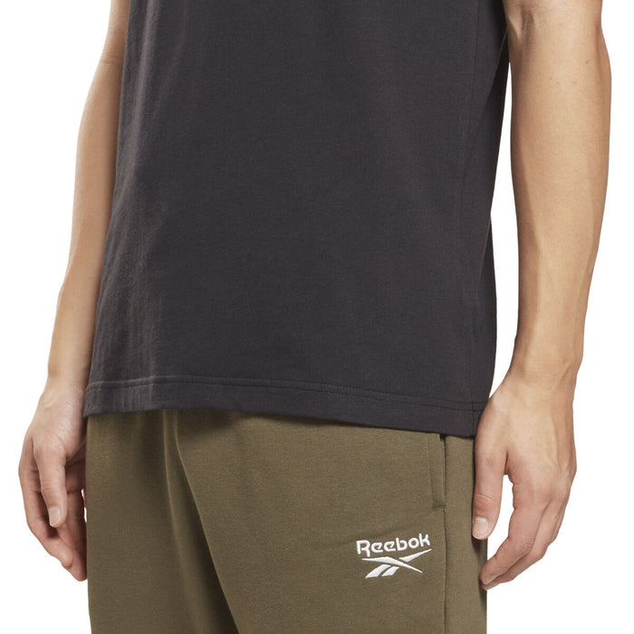 Tricou cu Mânecă Scurtă Bărbați Reebok BIG LOGO TEE HD4222 Negru