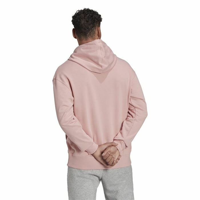 Hanorac cu Glugă Bărbați Adidas Essentials Roz
