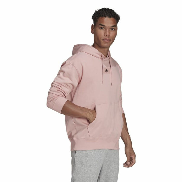 Hanorac cu Glugă Bărbați Adidas Essentials Roz