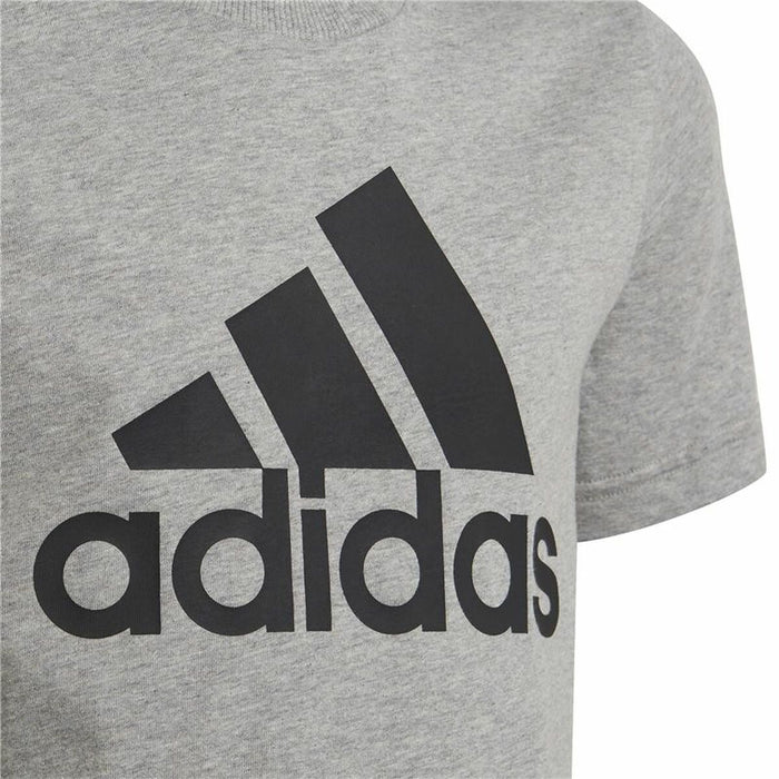 Tricou cu Mânecă Scurtă Adidas  Essentials  Gri