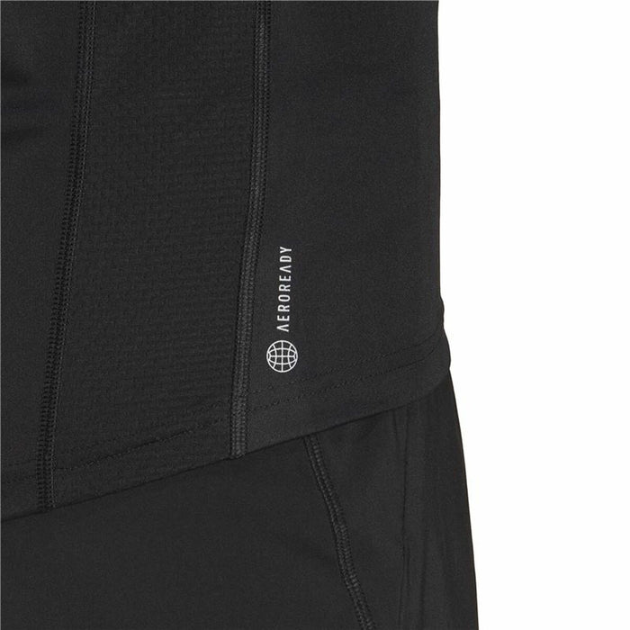 Tricou cu Mânecă Scurtă Femei Adidas Own the Run Negru