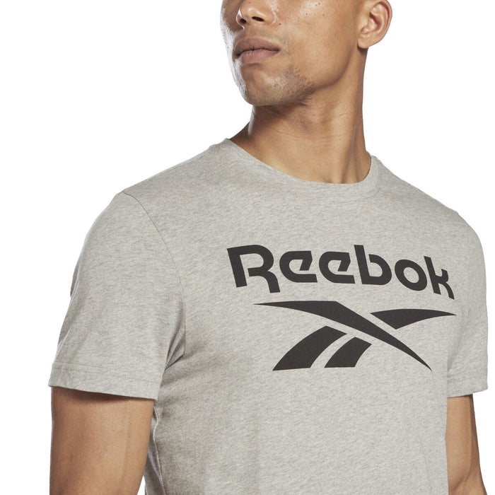 Tricou cu Mânecă Scurtă Bărbați Reebok BIG LOGO TEE HD4219 Gri