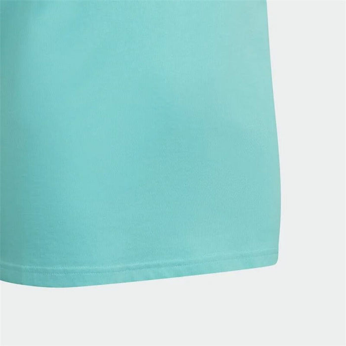 Tricou cu Mânecă Scurtă pentru Copii Adidas Essentials  Acvamarin