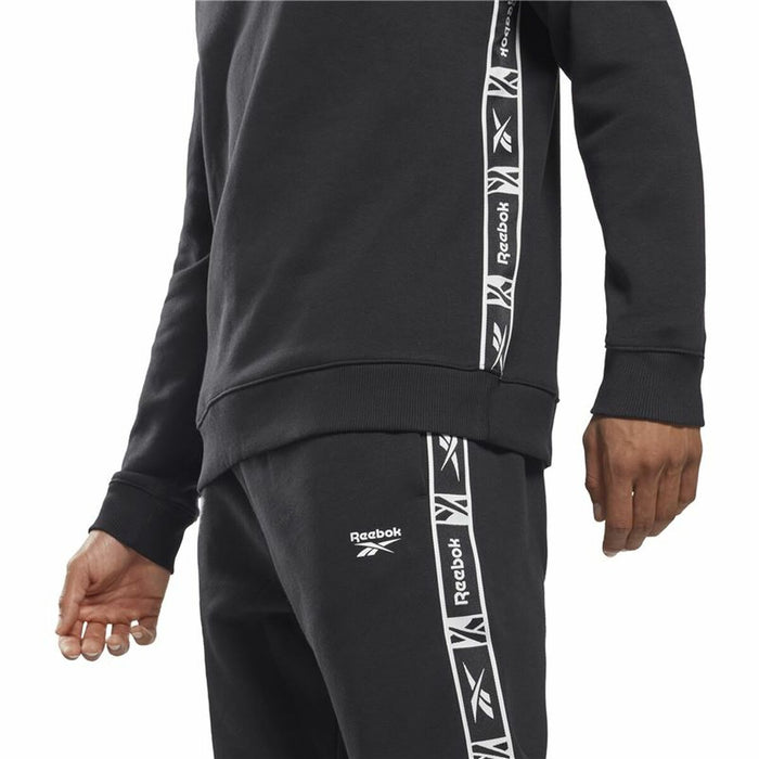 Hanorac fără Glugă Bărbați Reebok RI Tape Crew Negru