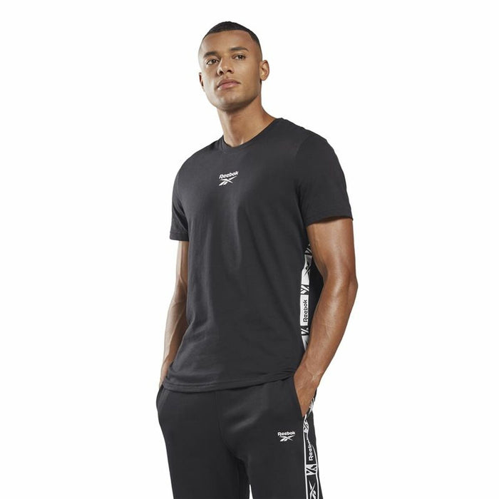 Tricou cu Mânecă Scurtă Bărbați Reebok Identity Negru