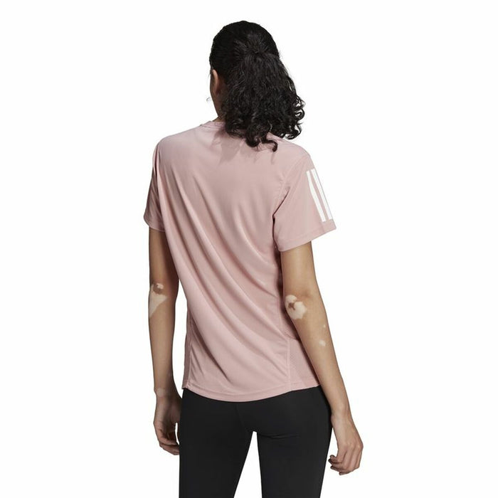 Tricou cu Mânecă Scurtă Femei Adidas Own The Run Roz