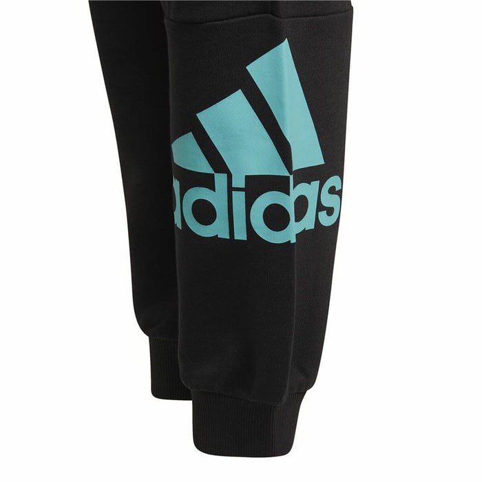 Pantalon de Trening pentru Copii Adidas Essentials French Terry Negru