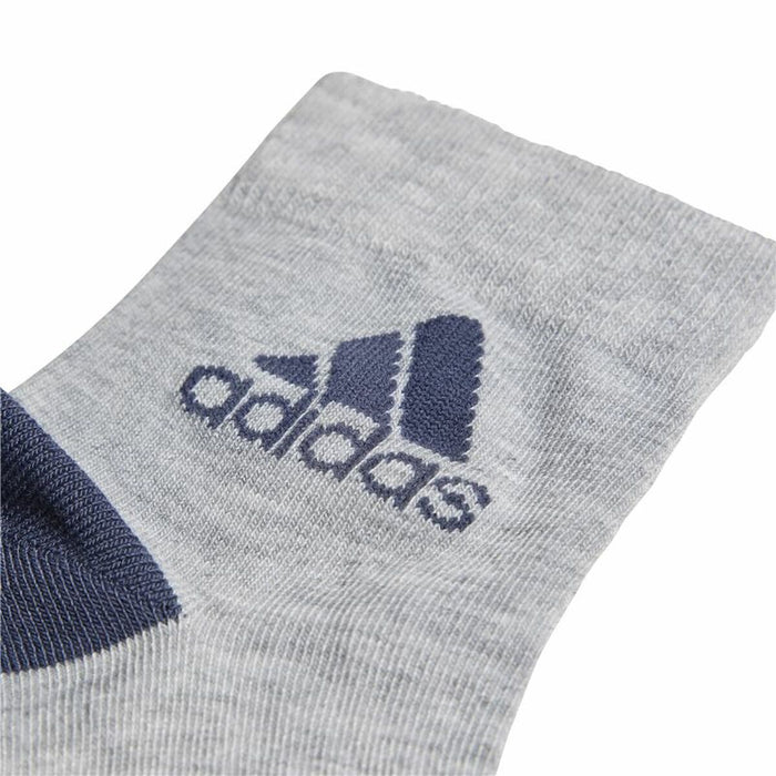 Șosete Adidas Negru Gri Alb 3 perechi