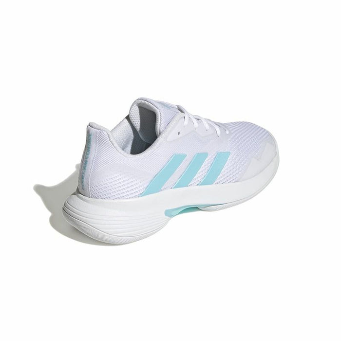 Încălțăminte de Tenis pentru Damă Adidas Courtjam Control Alb