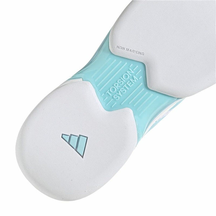 Încălțăminte de Tenis pentru Damă Adidas Courtjam Control Alb