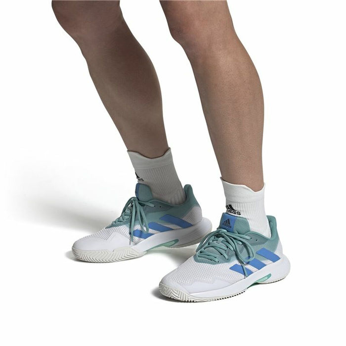 Încălțăminte Sport Bărbați Adidas CourtJam Control Alb Bărbați