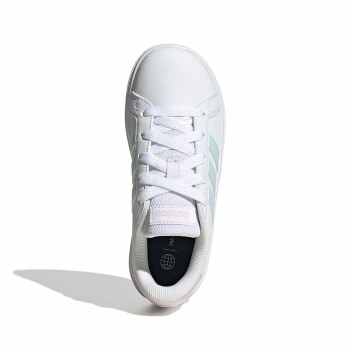 Adidași Casual Copii Adidas  Grand Court 2.0 K Alb