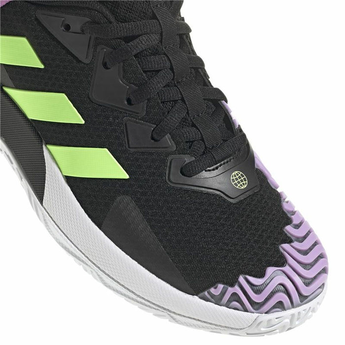 Încălțăminte de Tenis pentru Bărbat Adidas SoleMatch Control  Negru