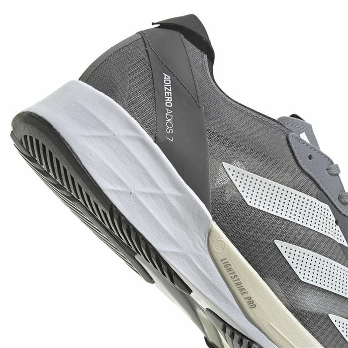 Încălțăminte de Running pentru Adulți Adidas Adirezo Adios 7 Bărbați Gri închis