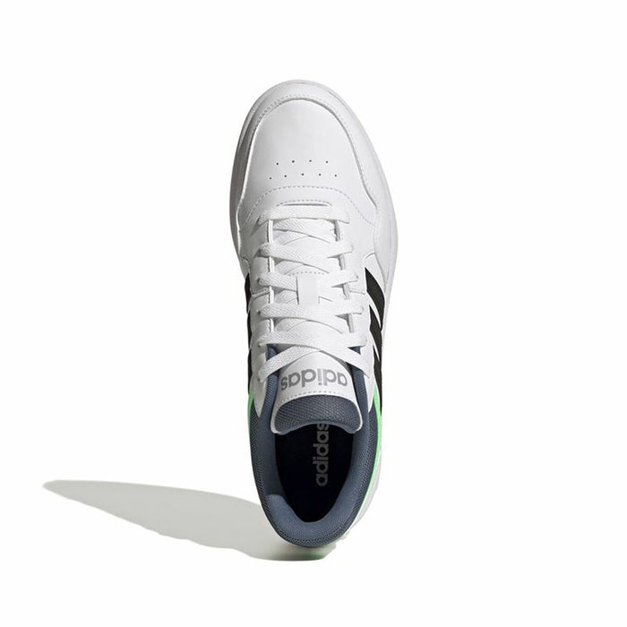 Încălțăminte Sport Bărbați Adidas Hoops 3.0 Low Classic Alb Bărbați