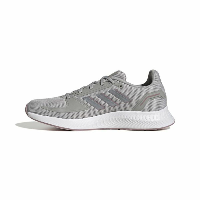 Încălțăminte de Running pentru Adulți Adidas Run Falcon Gri Femeie