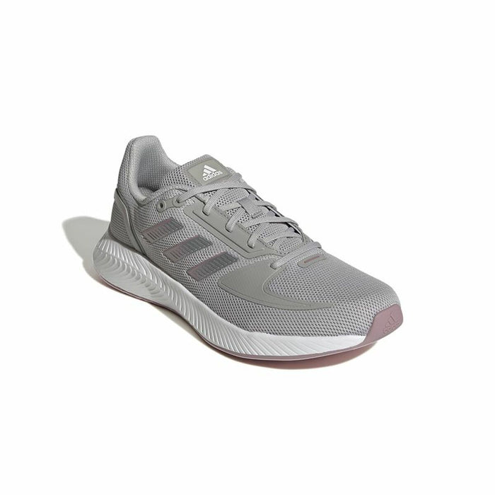 Încălțăminte de Running pentru Adulți Adidas Run Falcon Gri Femeie