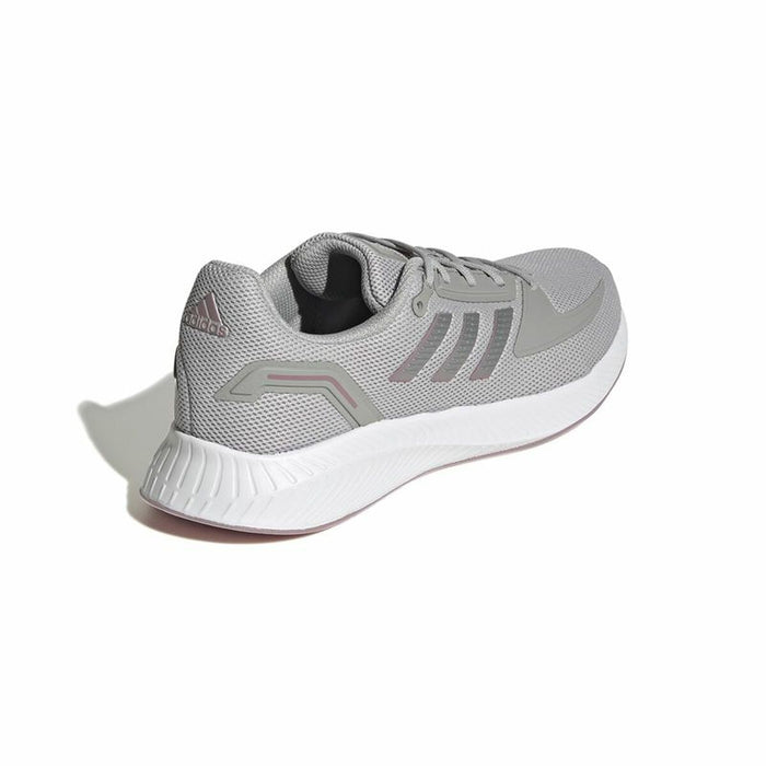 Încălțăminte de Running pentru Adulți Adidas Run Falcon Gri Femeie