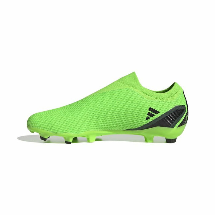 Încălțăminte de Fotbal pentru Adulți Adidas X Speedportal 3 Laceless Verde lămâie Unisex