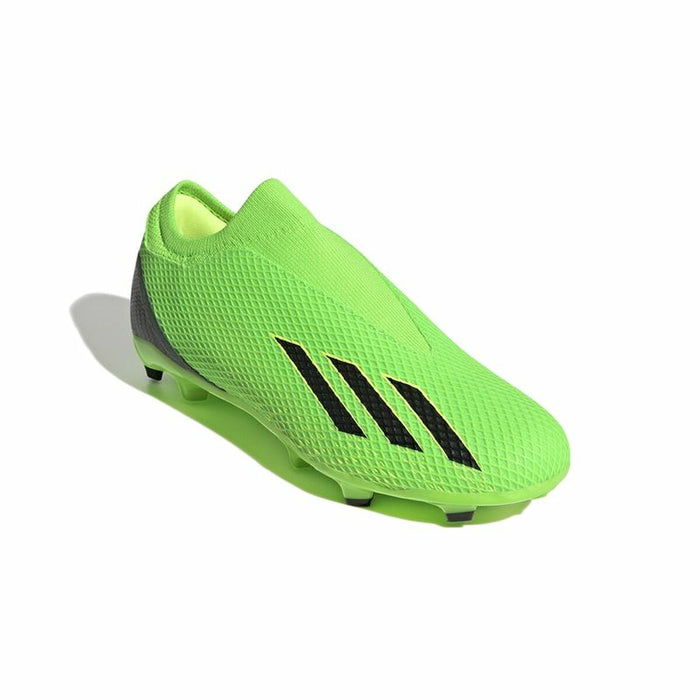 Încălțăminte de Fotbal pentru Adulți Adidas X Speedportal 3 Laceless Verde lămâie Unisex