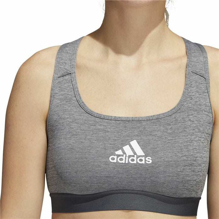 Sutien Sport Adidas Powerreact Medium Gri