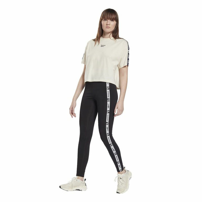 Colanți Sport de Damă Reebok TE Tape Negru