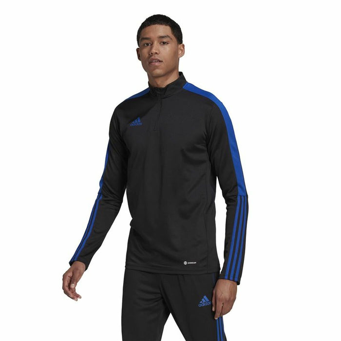 Hanorac fără Glugă Bărbați Adidas Tiro Essential Negru
