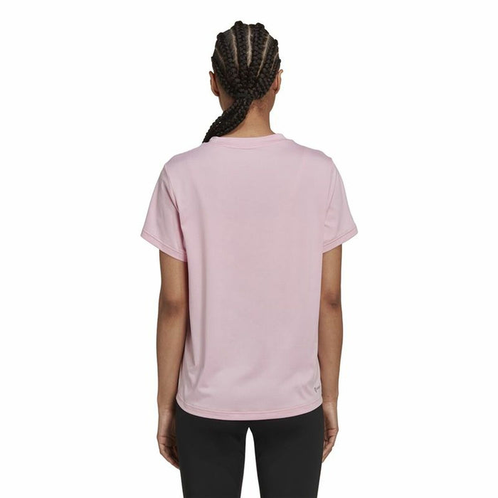 Tricou cu Mânecă Scurtă Femei Adidas Training Minimal Roz